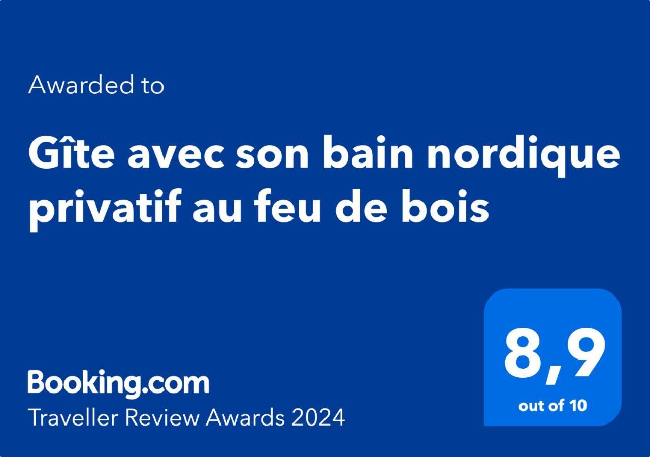 Gite Avec Son Bain Nordique Privatif Au Feu De Bois Pleubian Exterior photo